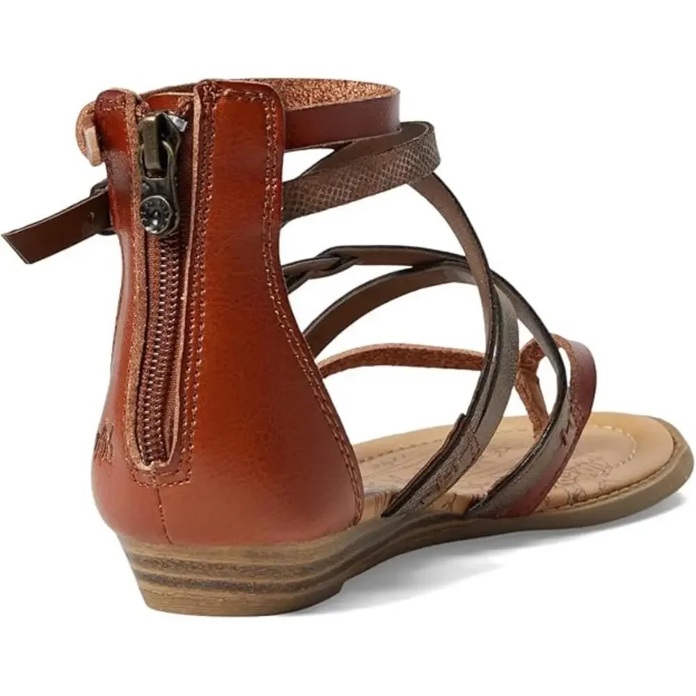 Blowfish Malibu Bungalow Sandals Girl's 5 Multi Faux Leather Ankle Strap ZAP1156